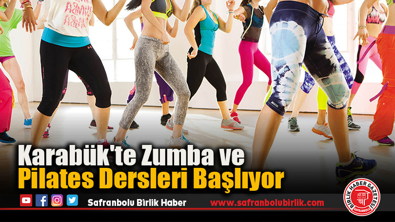 Karabük’te Zumba ve Pilates Dersleri Başlıyor