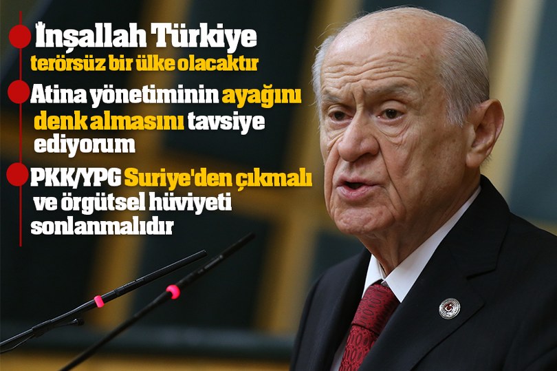 Bahçeli, PKK’nın Bittiği İfadesini Talep Etti