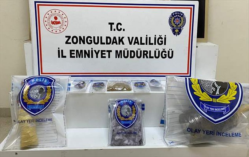 Zonguldak’ta uyuşturucu operasyonunda 4 şüpheli tutuklandı