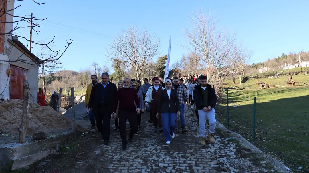 Kastamonu’da, “İstiklal’den İstikbal’e Tarihi İstiklal Yolu Yürüyüşü” yapıldı