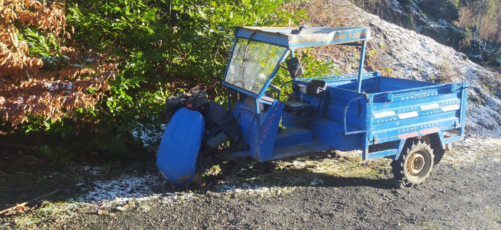 Gizli buzlanma kazayı beraberinde getirdi