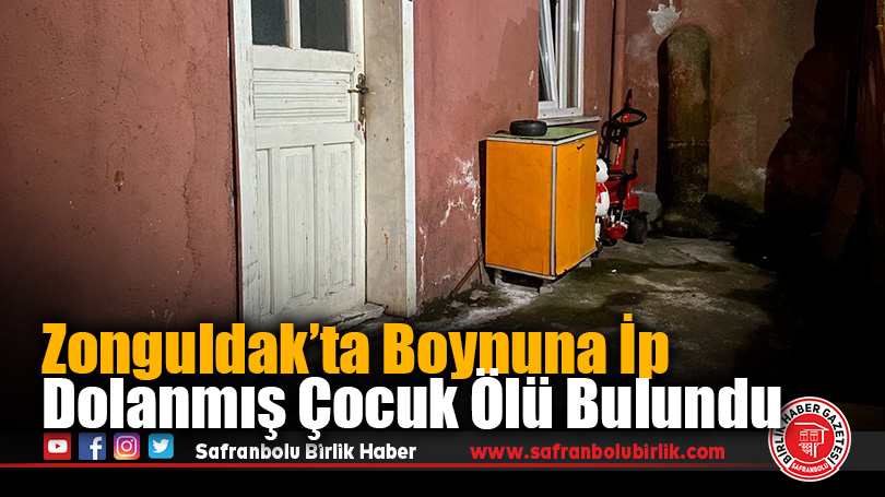 Kilimli’de İp Dolanmış Çocuk Ölü Bulundu