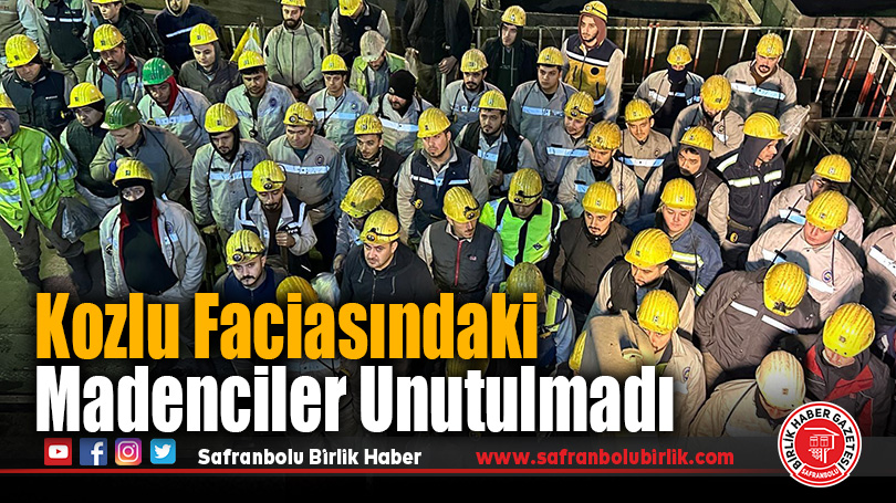 2013 Kozlu Faciasındaki Madenciler Unutulmadı