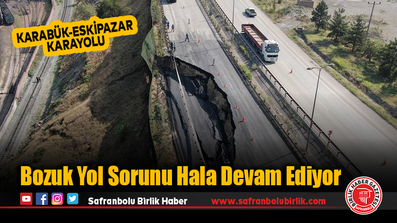 Bozuk Yol Sorunu Hala Devam Ediyor