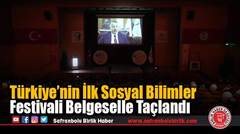 Türkiye’nin İlk Sosyal Bilimler Festivali Belgeselle Taçlandı