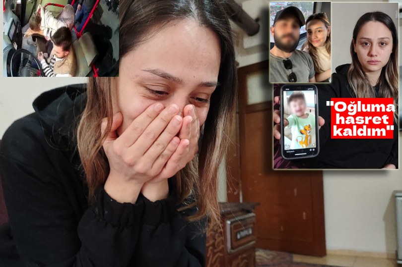 Kocasını bıçaklayan kadın çocuğunu göremediği için gözyaşlarına boğuldu