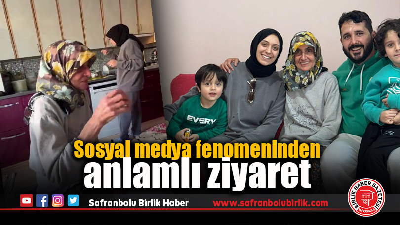 Sosyal medya fenomeninden anlamlı ziyaret