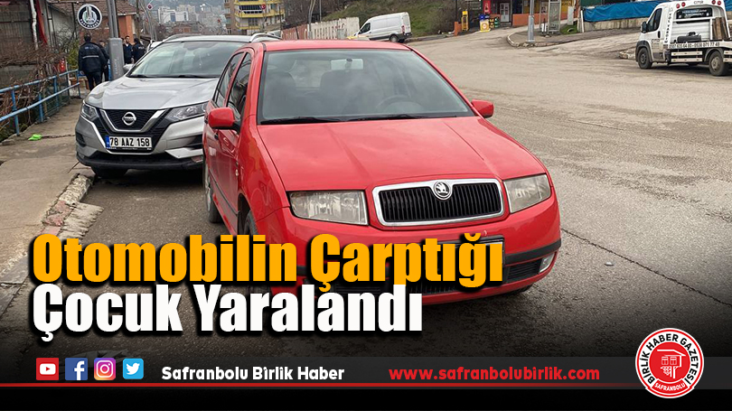 Otomobilin Çarptığı Çocuk Yaralandı