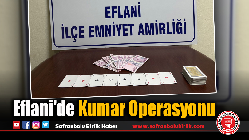 Eflani’de Kumar Operasyonu
