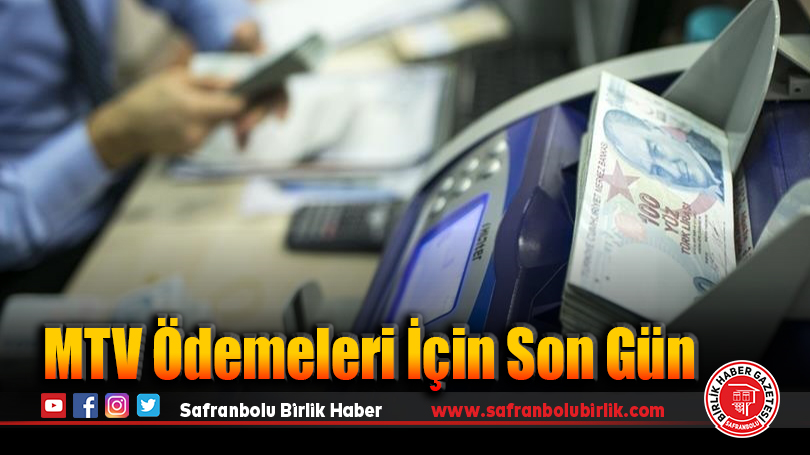 MTV Ödemeleri İçin Son Gün
