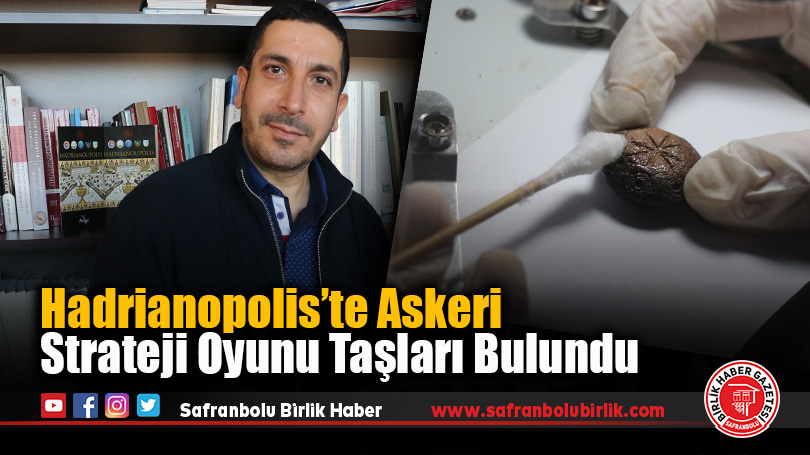Hadrianopolis’te Askeri Strateji Oyunu Taşları Bulundu