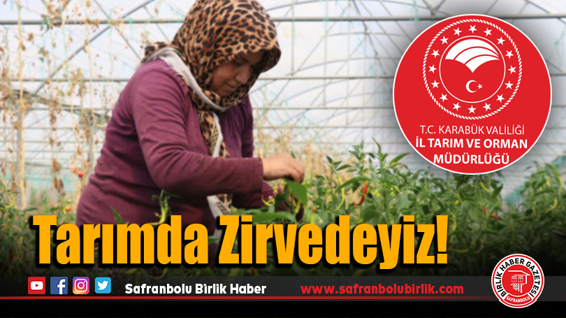 Tarımda Zirvedeyiz!