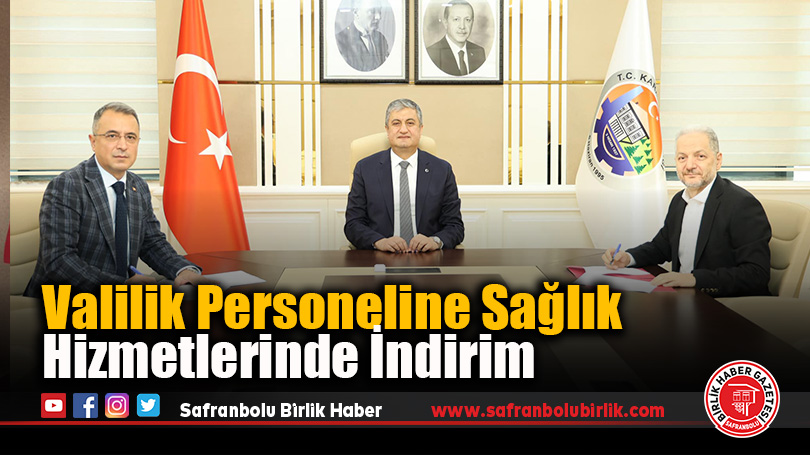 Valilik Personeline Sağlık Hizmetlerinde İndirim
