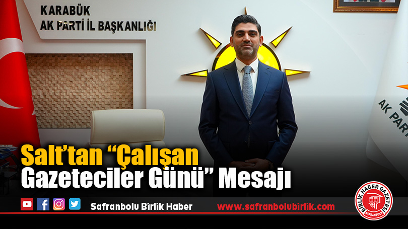 Salt’tan “Çalışan Gazeteciler Günü” Mesajı