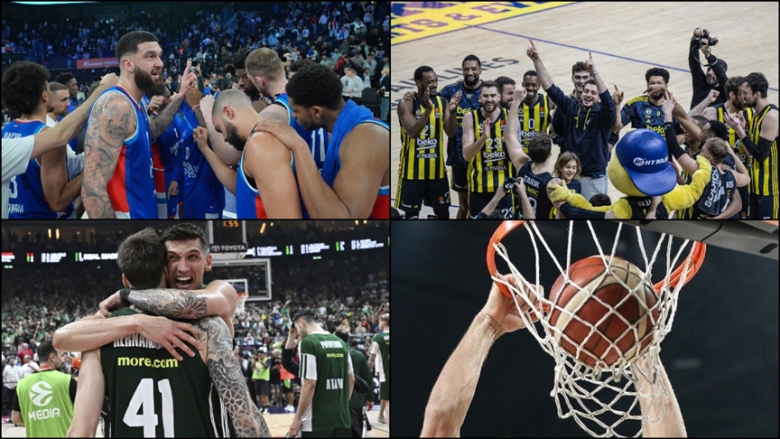 Basketbol THY Avrupa Ligi’nin 23. haftasına Türk damgası