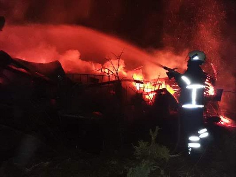 Kastamonu’da yangın çıkan evin sahibi yaralandı