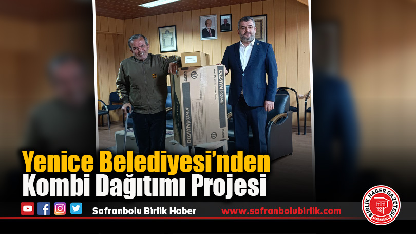 Yenice Belediyesi’nden Kombi Dağıtımı Projesi