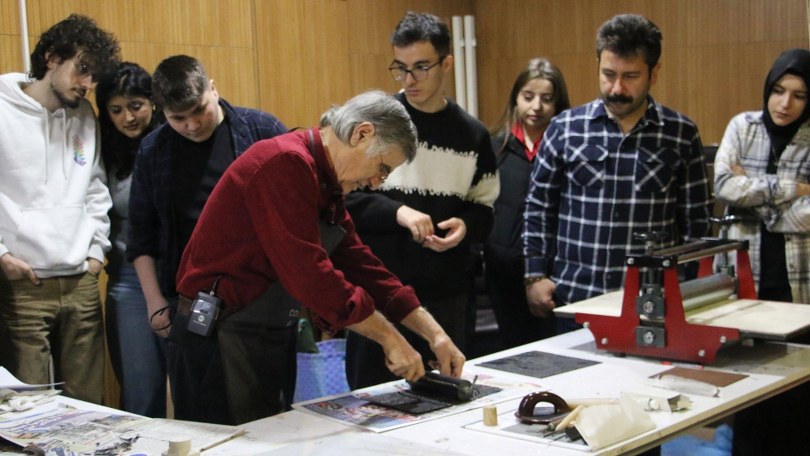 Karabük Üniversitesi’nde Baskı Resim Çalıştayı