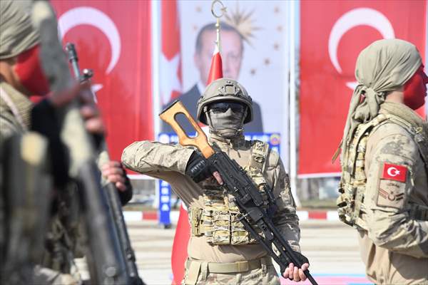 Kastamonu’da eğitimlerini tamamlayan uzman erbaşlar yemin etti
