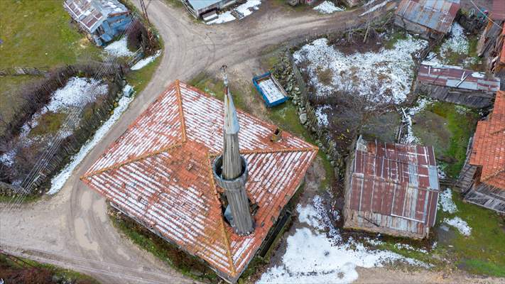 Bolu’da resim ve motiflerle bezeli köy camisi restorasyonla eski ihtişamına kavuşacak