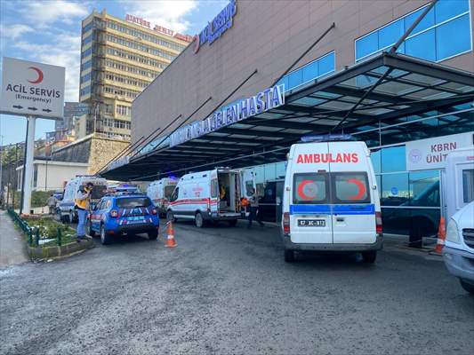 Zonguldak’ta karbonmonoksitten etkilenen baba ve 2 çocuğu hastaneye kaldırıldı