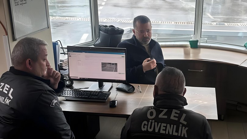 Rektör Kırışık’tan Güvenlik Görevlilerine Ziyaret