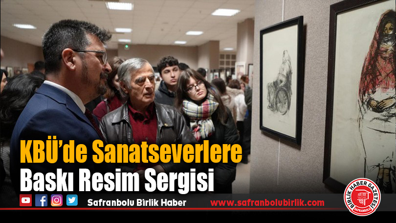 Basri Erdem’in Eserleri Karabük Üniversitesi’nde Sanatseverlerle Buluştu