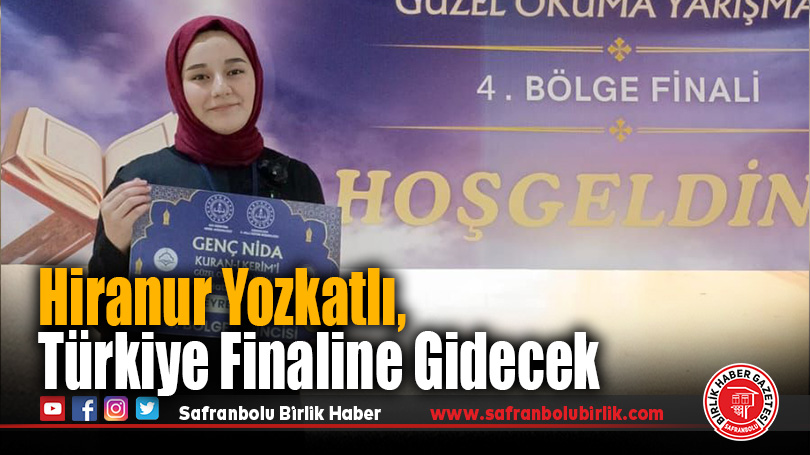Hiranur Yozkatlı, Türkiye Finaline Gidecek