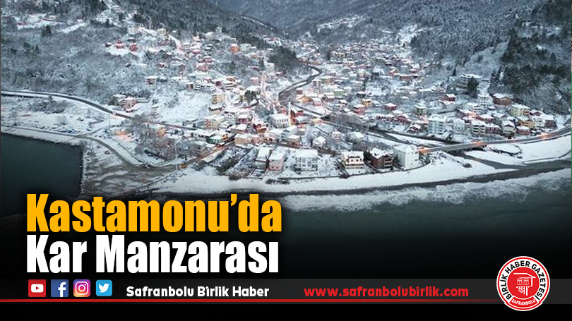 Kastamonu’da Kar Manzarası