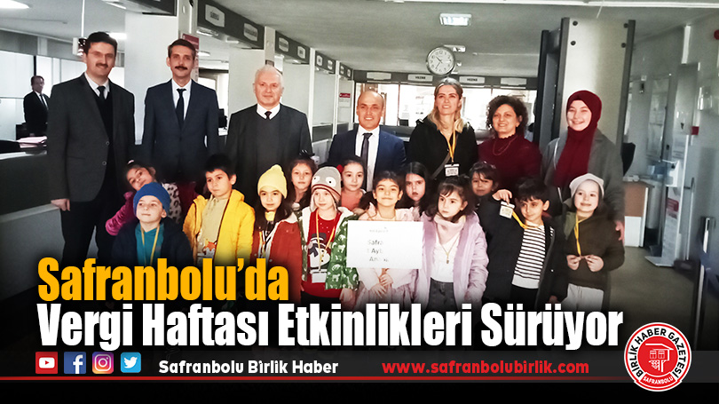 Safranbolu’da Vergi Haftası Etkinlikleri Sürüyor