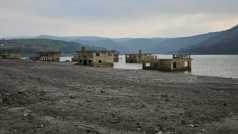 Zonguldak’ta Su Seviyesi Azaldı, Tarihi Yapılar Gün Yüzüne Çıktı