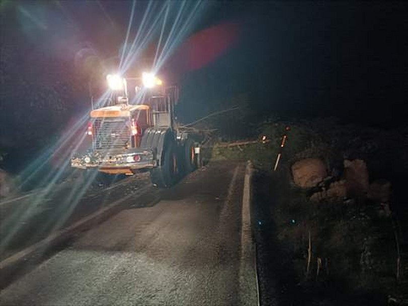 Kastamonu’da heyelan nedeniyle kapanan yol ulaşıma açıldı