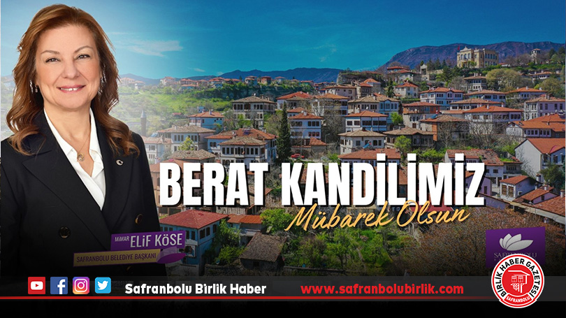 Elif Köse’den Berat Kandili Mesajı