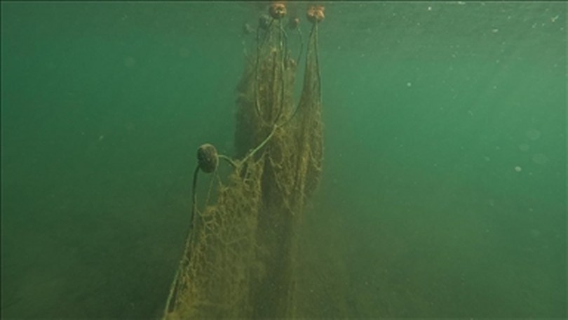 Mavi sulardan geçen yıl 224 futbol sahası büyüklüğünde hayalet ağ çıkarıldı