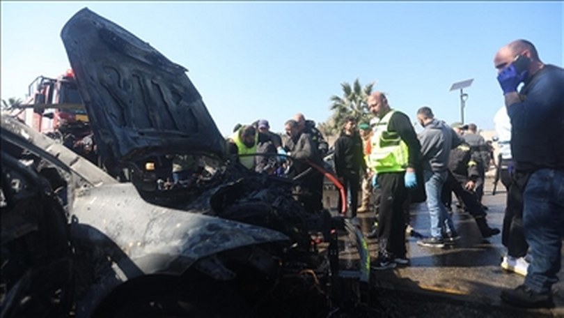 İsrail ordusu, Lübnan’ın güneyinde bir aracı İHA’yla hedef aldı