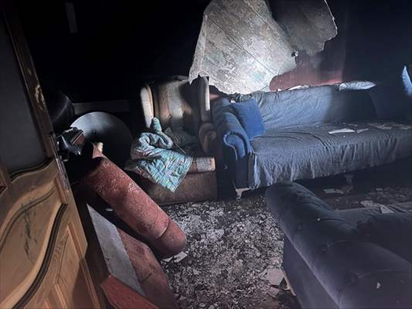 Kastamonu’da çıkan yangında dumandan etkilenen anne ile oğlu hastaneye kaldırıldı