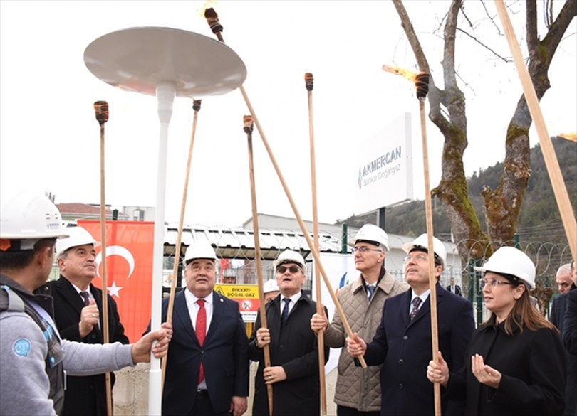Adalet Bakanı Tunç, Bartın’da Ulus ilçesine doğal gaz verme törenine katıldı
