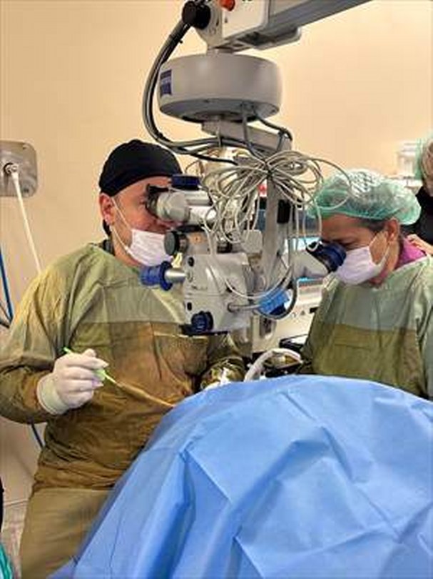 Kastamonu’da katarakt ve kombine göz kornea ameliyatı yapıldı
