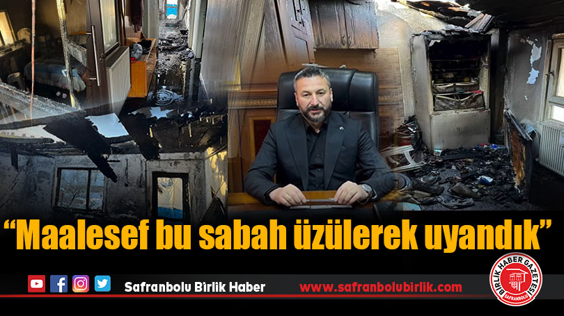 “Maalesef bu sabah üzülerek uyandık”