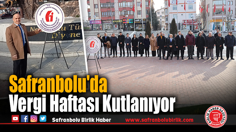 Safranbolu’da Vergi Haftası Kutlanıyor