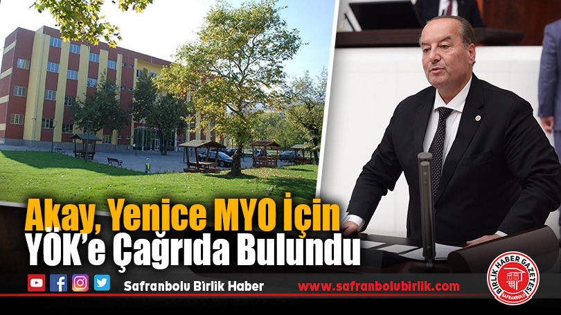 Akay, YÖK’e Yenice Meslek Yüksekokulu İçin Çağrı Yaptı