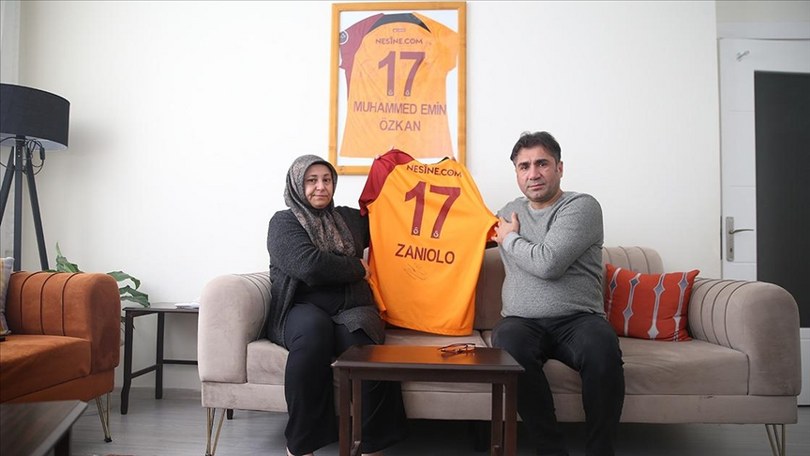 Depremde Kaybedilen Muhammed Emin’in Ailesi Zaniolo’ya Teşekkür Etti