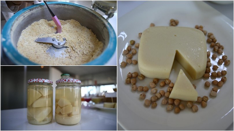 Mersin’de veganlar için “nohut peyniri” üretildi