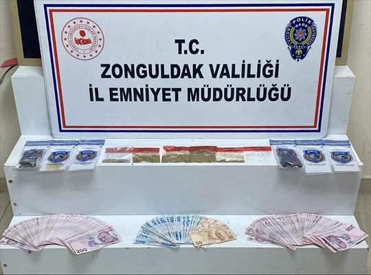 Zonguldak’ta uyuşturucu operasyonunda 2 zanlı tutuklandı