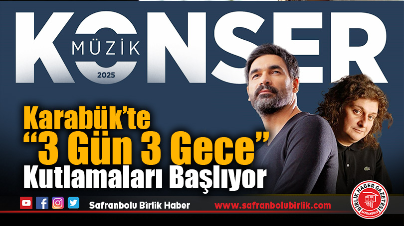 Karabük’te 3 Nisan Coşkusu: “3 Gün 3 Gece” Kutlamaları Başlıyor