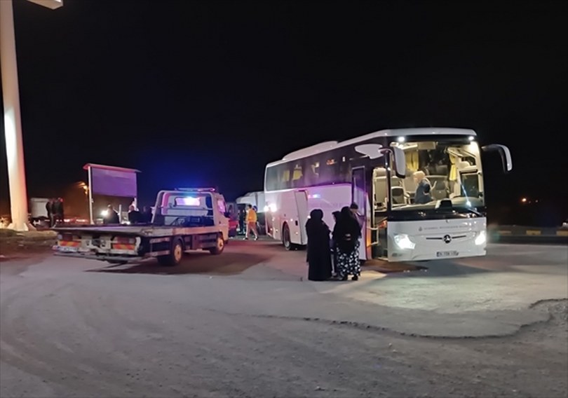 Kastamonu’da otobüsle otomobilin çarpıştığı kazada 1 kişi öldü, 1 kişi yaralandı