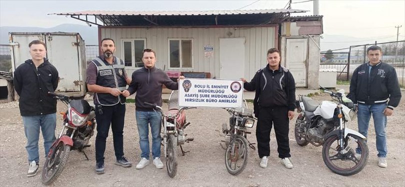 Bolu’da 3 zanlı, motosiklet hırsızlığı iddiasıyla gözaltına alındı