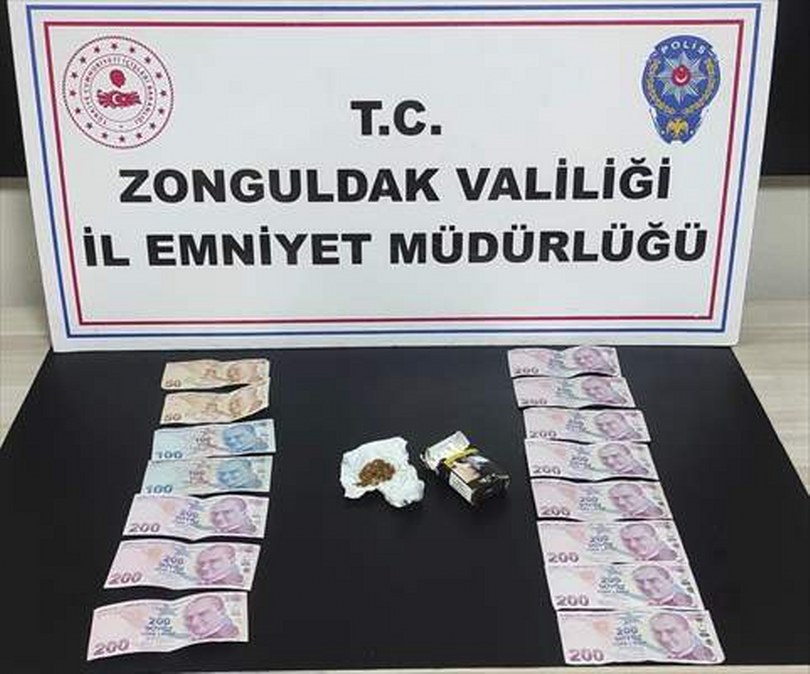 Zonguldak’ta uyuşturucu operasyonunda 3 zanlı tutuklandı
