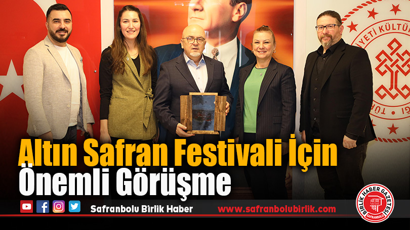 Altın Safran Festivali İçin Önemli Görüşme