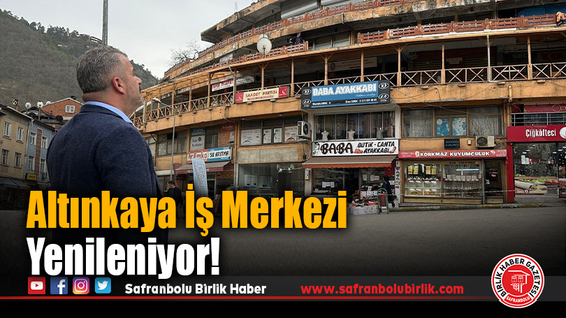 Altınkaya İş Merkezi Yenileniyor!
